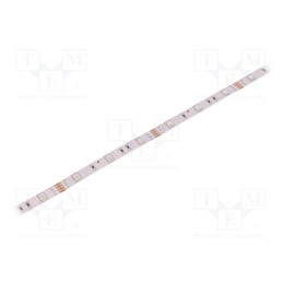 1 m x WISVA OPTOELECTRONICS - HH-SRGB30F010-5050-12 WHITE PCB IP20 - LED tape, RGB, 5050, 12V, LED/m: 30, 10mm, white PCB, IP20,