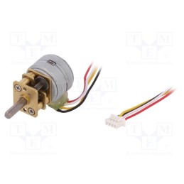 1 pcs x DFROBOT - FIT0503 - Motor: stepper, 5÷12VDC, Shaft: D spring, max.58.8mNm