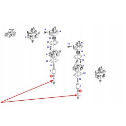 F404150071100 brake cylinder wedge