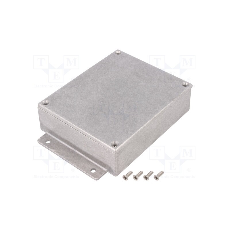1 pcs x DELTRON ENCLOSURES - 455-0120 - Enclosure: multipurpose, X: 100mm, Y: 120mm, Z: 35mm, aluminium, IP54