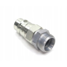 Hydraulic quick connector, ISO 7241 and Euro plug