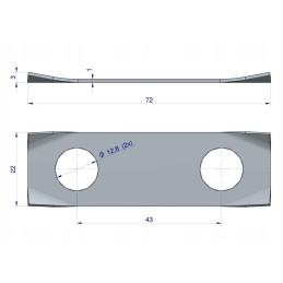 Flywheel bend washer c 360