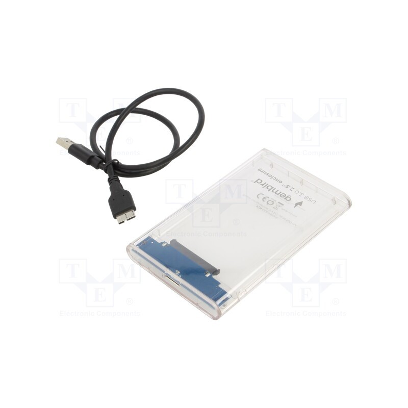 1 pcs x GEMBIRD - EE2-U3S9-6 - Hard discs housing: 2,5', USB 3.0, Enclos.mat: plastic