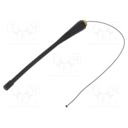 1 pcs x LINX TECHNOLOGIES - ANT-490-PW-QW-UFL - Antenna, RF, 1.3dBi, linear, 50Ω, 470÷510MHz, U.FL, -40÷90°C