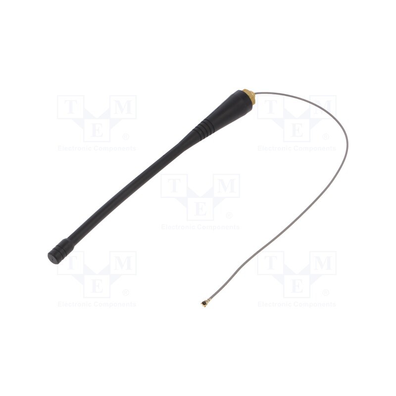 1 pcs x LINX TECHNOLOGIES - ANT-490-PW-QW-UFL - Antenna, RF, 1.3dBi, linear, 50Ω, 470÷510MHz, U.FL, -40÷90°C