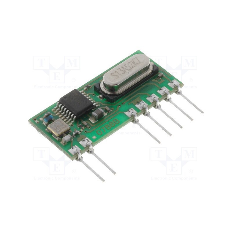 1 pcs x AUREL - 650201034G - Module: RF, AM receiver, AM,ASK, 433.92MHz, -111dBm, 3.3VDC, 6mA