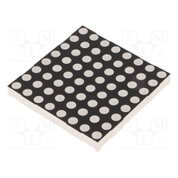 1 pcs x OKYSTAR - OKY3522 - Module: display, 3VDC, 60x60mm, red, Resolution: 8x8, Display: LED