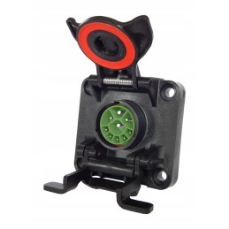 Isobus socket 9p 12v 150 passive cm iso 11783 2