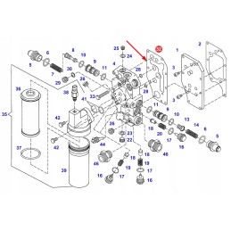 916100600210 valve block paper seal