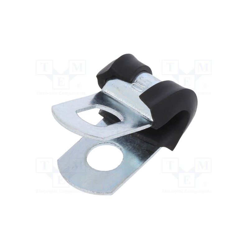 1 pcs x MPC INDUSTRIES - LKD1500 - Fixing clamp, ØBundle : 3.2÷4.8mm, W: 13mm, steel, SL, W1, DIN 3016