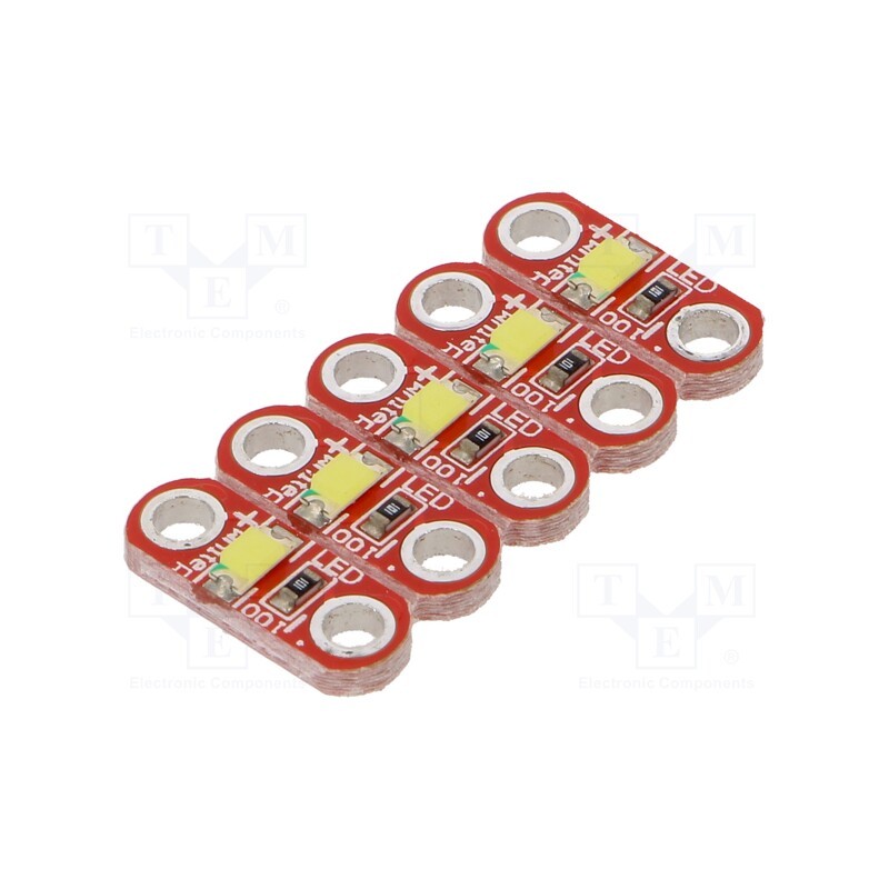 1 pcs x OKYSTAR - OKY3217 - Module: LED, 3÷5VDC, 12.7x5.2mm, Arduino, 0.04A, Colour: white
