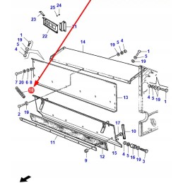La350356513 thresher housing spring