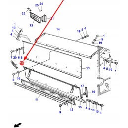 La350356513 thresher housing spring
