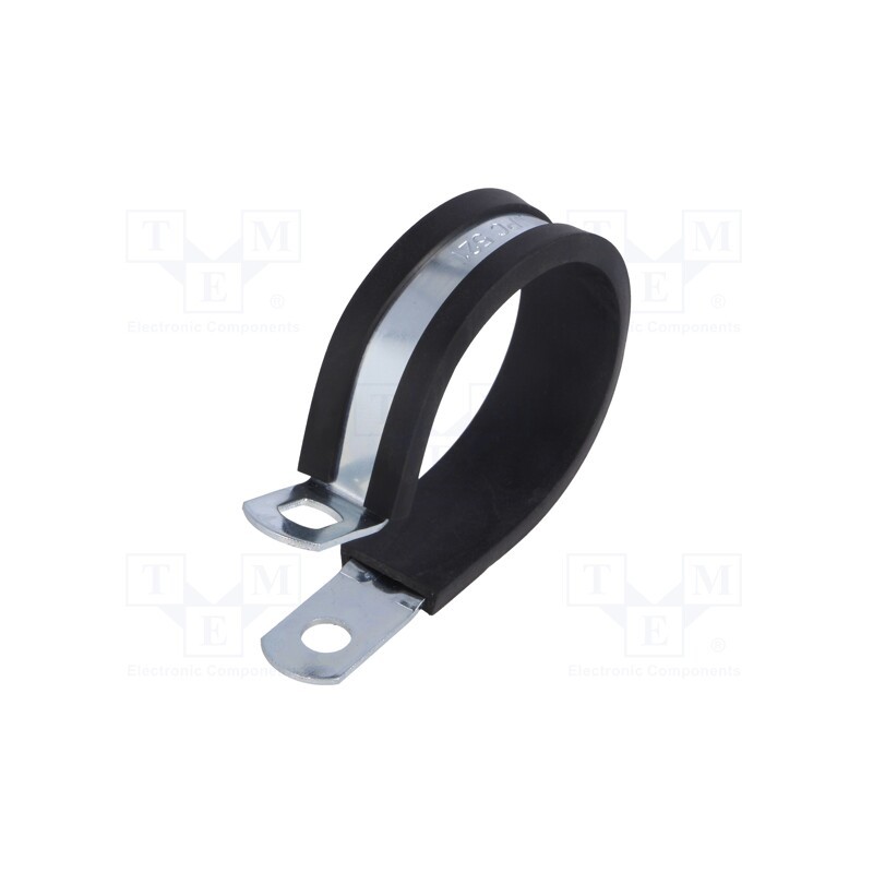 1 pcs x MPC INDUSTRIES - LKD1521 - Fixing clamp, ØBundle : 36.5÷38.1mm, W: 13mm, steel, SL, W1