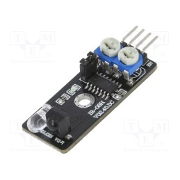 1 pcs x OKYSTAR - OKY3515 - Sensor: distance, reflective, 3.3÷5VDC, TTL, Board dim: 45x11mm
