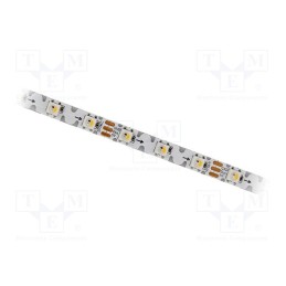 1 m x IPIXEL LED - S008060CA3SA1 - Programmable LED tape, RGB, 5050, 5V, LED/m: 60, 8mm, white PCB