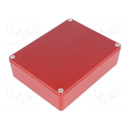 1 pcs x HAMMOND - 1590BBRD - Enclosure: multipurpose, X: 94mm, Y: 119mm, Z: 34mm, 1590, aluminium