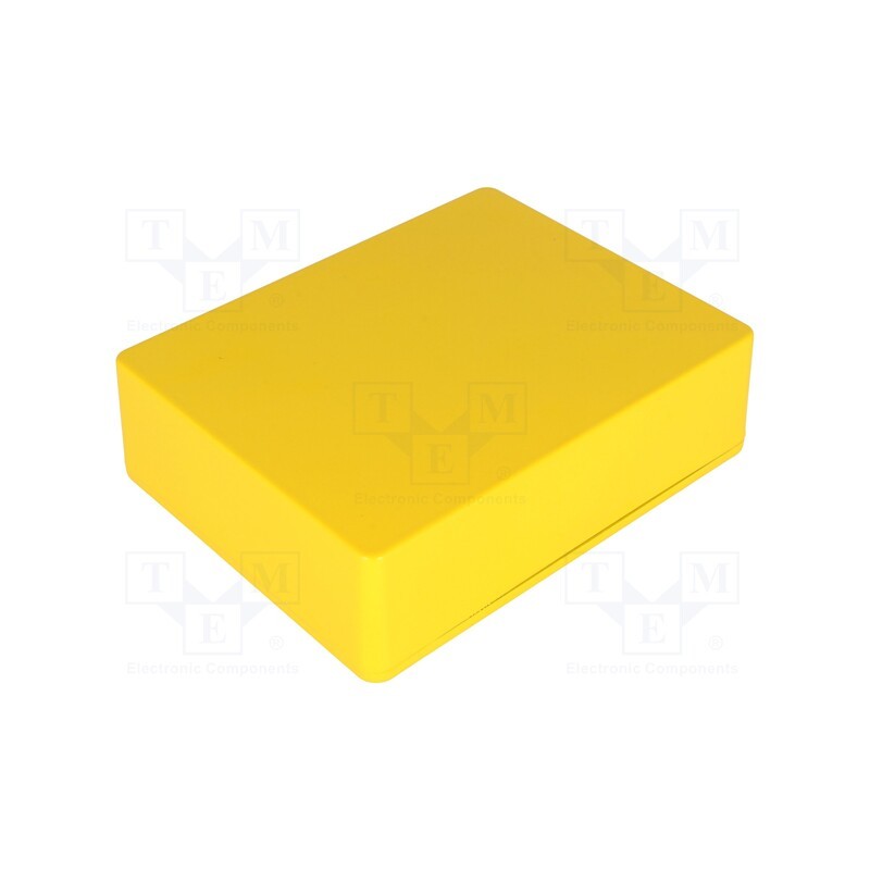 1 pcs x HAMMOND - 1590BBYL - Enclosure: multipurpose, X: 94mm, Y: 119mm, Z: 34mm, 1590, aluminium