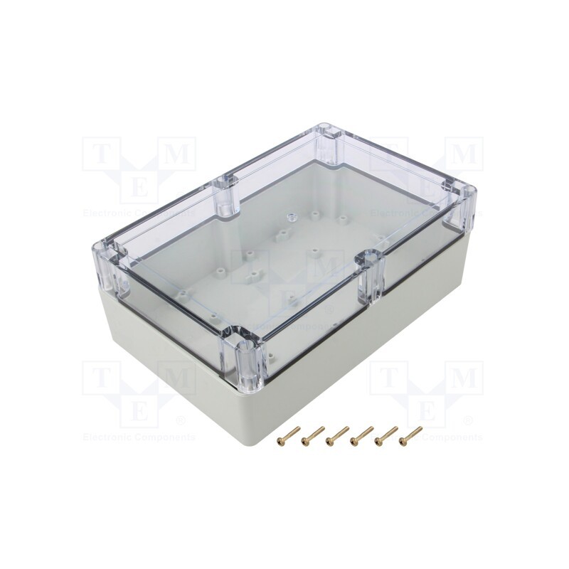 1 pcs x KRADEX - ZP210.140.75SJP TM PC - Enclosure: multipurpose, X: 140mm, Y: 210mm, Z: 75mm, ZP, light grey