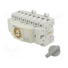 1 pcs x HAGER - HIM408 - Module: mains-generator switch, Poles: 4, 400VAC, 80A, IP20