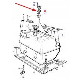 1426488m1 fuel tank gasket