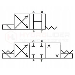 Cetop ng6 6s 24v p ha 6xe hydrolider distributor