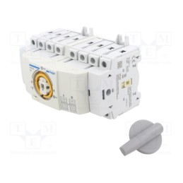 1 pcs x HAGER - HIM404 - Module: mains-generator switch, Poles: 4, 400VAC, 40A, IP20