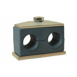 2x20mm clamp for hydraulic hoses