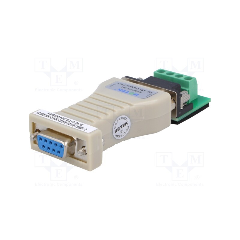 1 pcs x DFROBOT - TEL0038 - Module: converter, RS232,RS485, D-Sub 9pin,pin strips