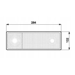 LED rear right lamp c 360 e 549 480 was