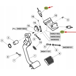 4295389m4 clutch pedal sensor