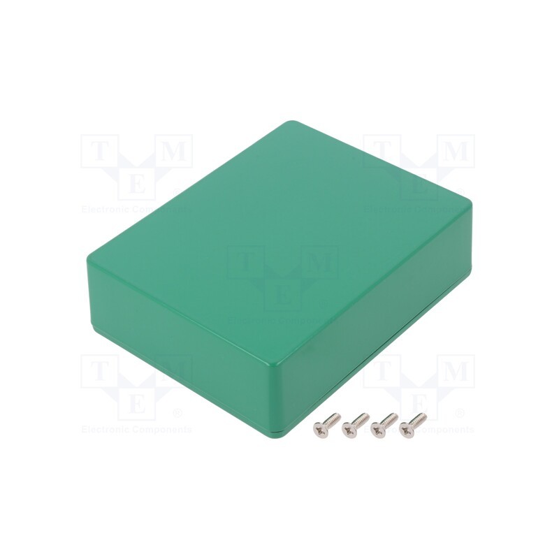 1 pcs x HAMMOND - 1590BBGR - Enclosure: multipurpose, X: 94mm, Y: 119mm, Z: 34mm, 1590, aluminium