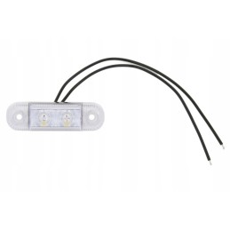 Side marker light LP white LED 12 24v was 282