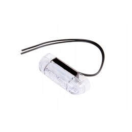 Side marker light LP white LED 12 24v was 282