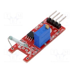 1 pcs x OKYSTAR - OKY3439 - Sensor: reed switch, 5VDC, 18x15x4.44mm