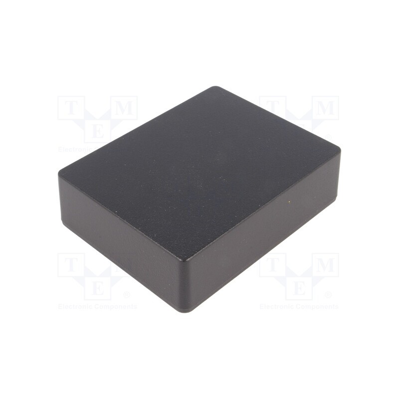 1 pcs x HAMMOND - 1590BBBK - Enclosure: multipurpose, X: 94mm, Y: 119mm, Z: 34mm, 1590, aluminium