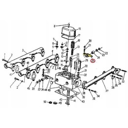 Intake valve lever, valve lever 6901