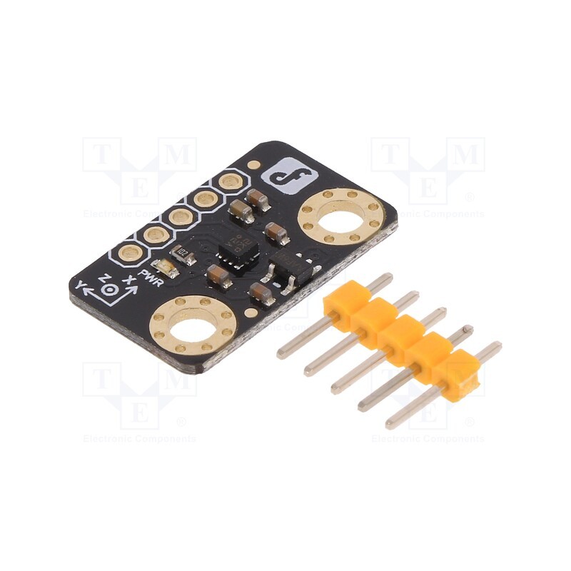 1 pcs x DFROBOT - SEN0168 - Sensor: accelerometer, 2÷3.6VDC, SPI, BMA220, ±2,±4,±8,±16g