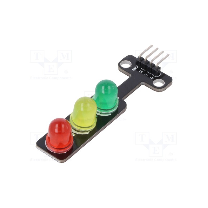 1 pcs x OKYSTAR - OKY3219 - Module: LED, 5VDC, 56x21mm, No.of diodes: 3