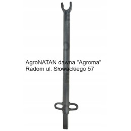 Outer shaft of the right hanger for Zetor 59114912