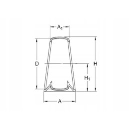 Bearing housing made of sheet steel 7500p72 skf