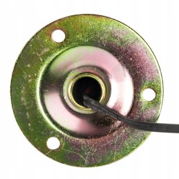 Fixing the warning lamp with a flange with 3 screws