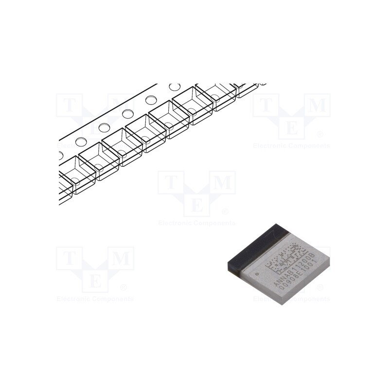 1 pcs x u-blox - ANNA-B112-00B - Module: Bluetooth Low Energy, UART, SMD, Dim: 6.5x6.5x1.2mm, 5.0