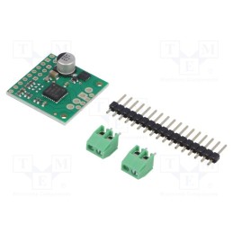 1 pcs x POLOLU - TB9051FTG SINGLE BRUSHED DC MOTOR DRIVER - DC-motor driver, TB9051FTG, 20kHz, PWM, 2.6A, Uin mot: 4.5÷28V