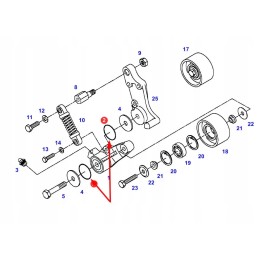 X548911100000 o-ring 42 x 1 5