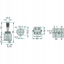 Cobo turn signal switch 15104000
