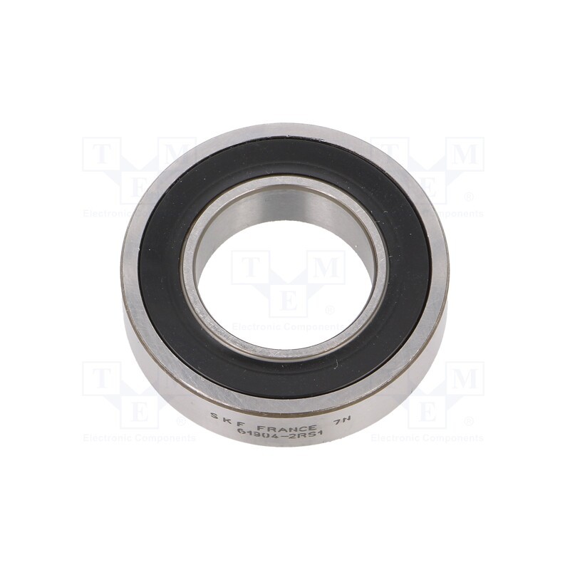 1 pcs x SKF - 61904-2RS1 SKF - Bearing: single row deep groove ball, Øint: 20mm, Øout: 37mm