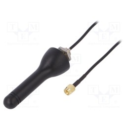 1 pcs x SR PASSIVES - GSM-ANT-SR02 - Antenna, LTE, 5dBi, twist-on, 50Ω, 698÷960MHz,1710÷2700MHz, 2m