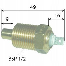 Water temperature sensor case john deere 3127956r1