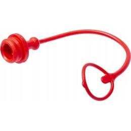 Dust protection cap 3 4 red to